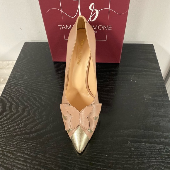 NWT Tamara Simone Genuine Leather Stilettos - Picture 3 of 5